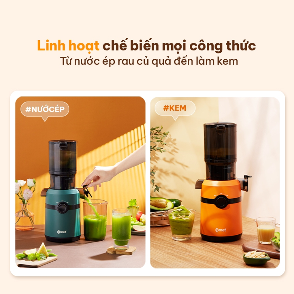 Máy Ép Chậm Comet CM9616 2