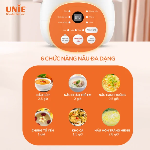 Nồi Nấu Chậm Unie USC10W