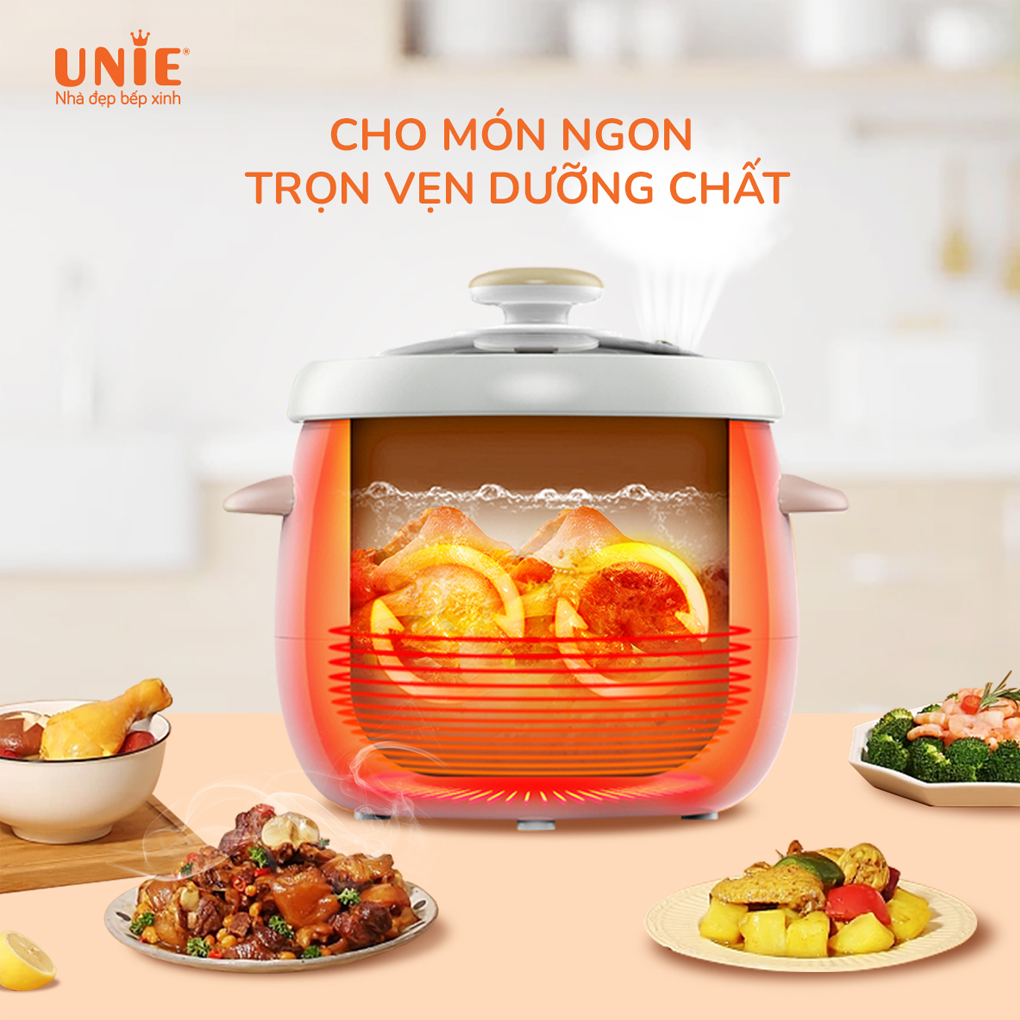 Nồi Nấu Chậm Unie USC10W 8