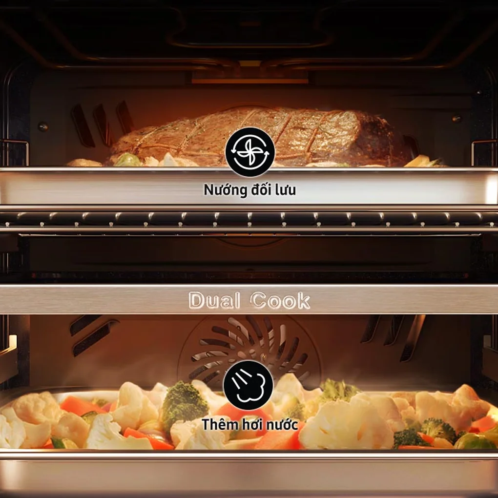 Lò Nướng Samsung NV7B6675CAA/SV 76 Lít - Malaysia 12