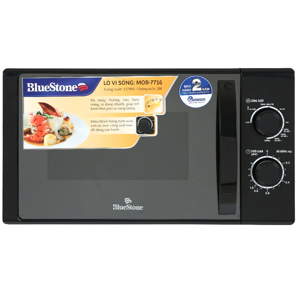 Lò Vi Sóng Có Nướng BlueStone MOB-7716 20 Lít 0