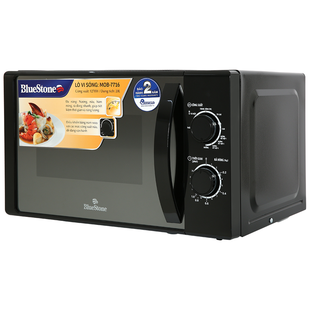 Lò Vi Sóng Có Nướng BlueStone MOB-7716 20 Lít 1