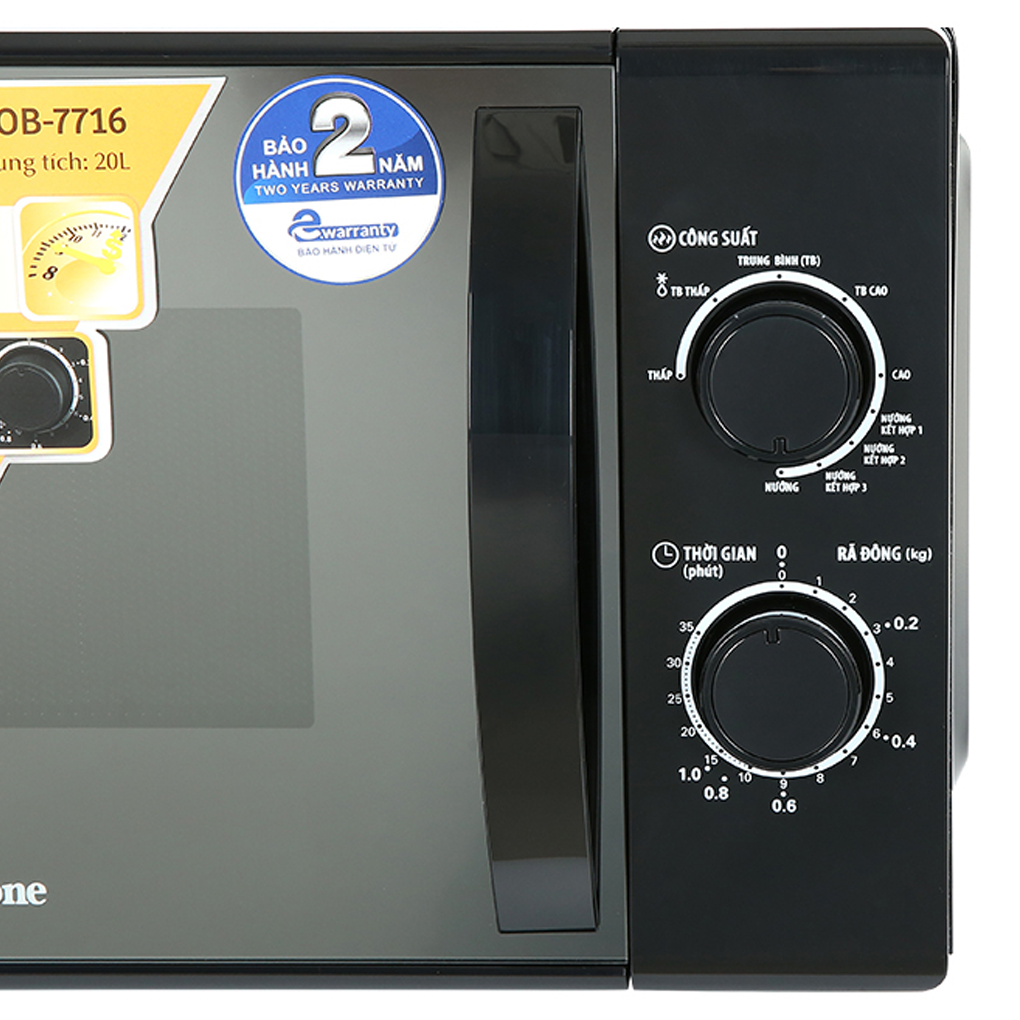Lò Vi Sóng Có Nướng BlueStone MOB-7716 20 Lít 2