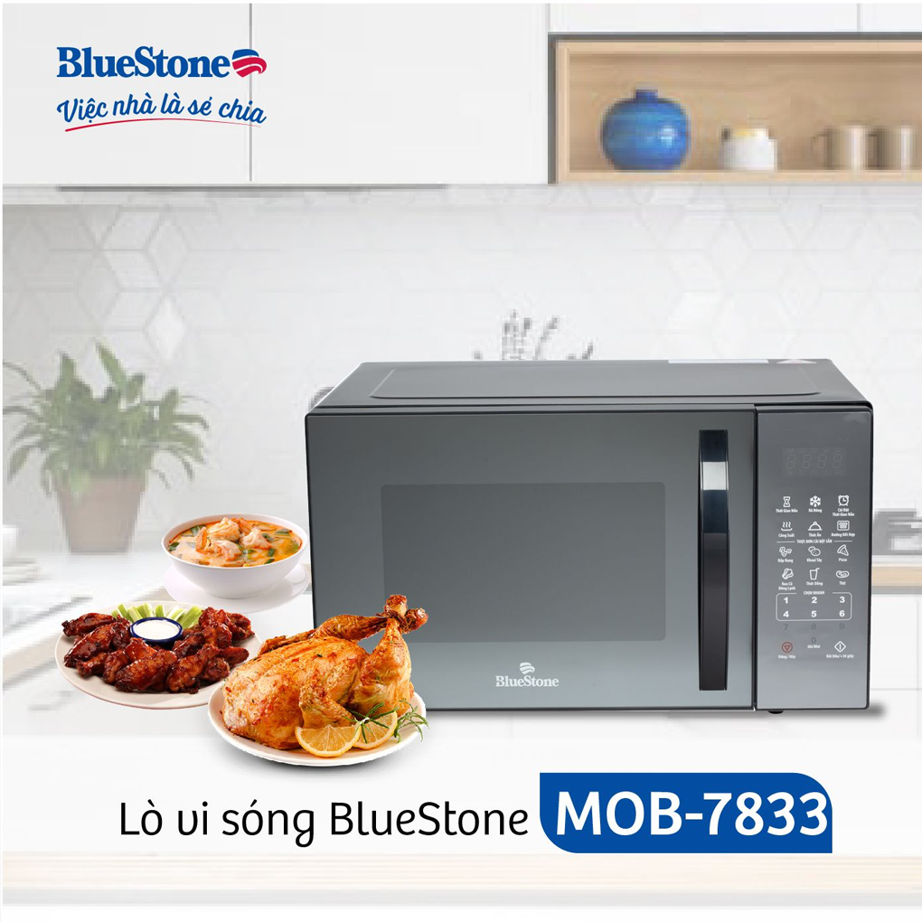 Lò Vi Sóng Có Nướng BlueStone MOB-7833 25 Lít 13