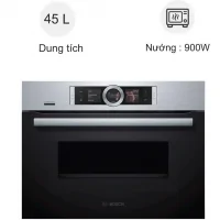 Lò Nướng Kết Hợp Vi Sóng Bosch HMH.CMG656BS6B - Series 8 - Đức