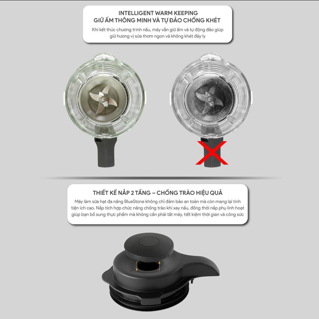 Máy Làm Sữa Hạt Đa Năng BlueStone BLB-6036 1.75 Lít 4