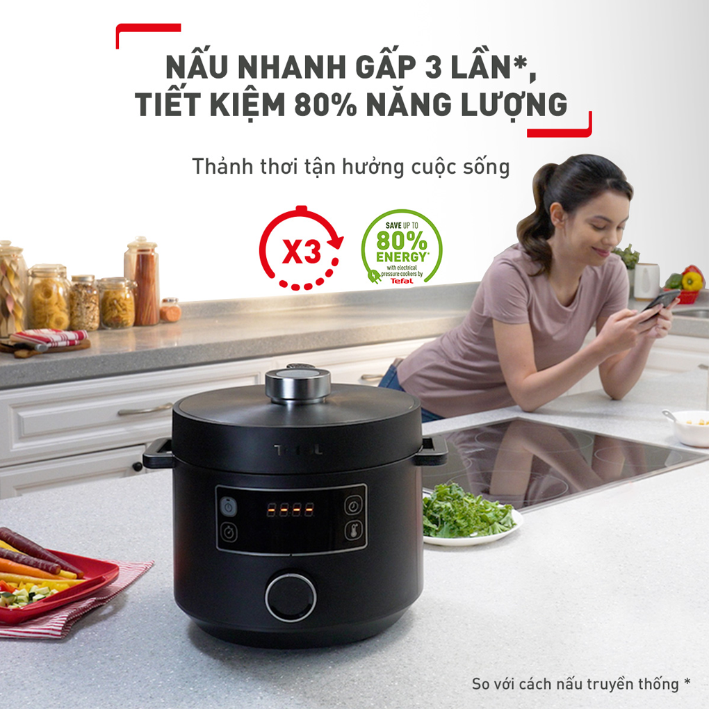 Nồi Áp Suất Điện Đa Năng Tefal CY754830 3