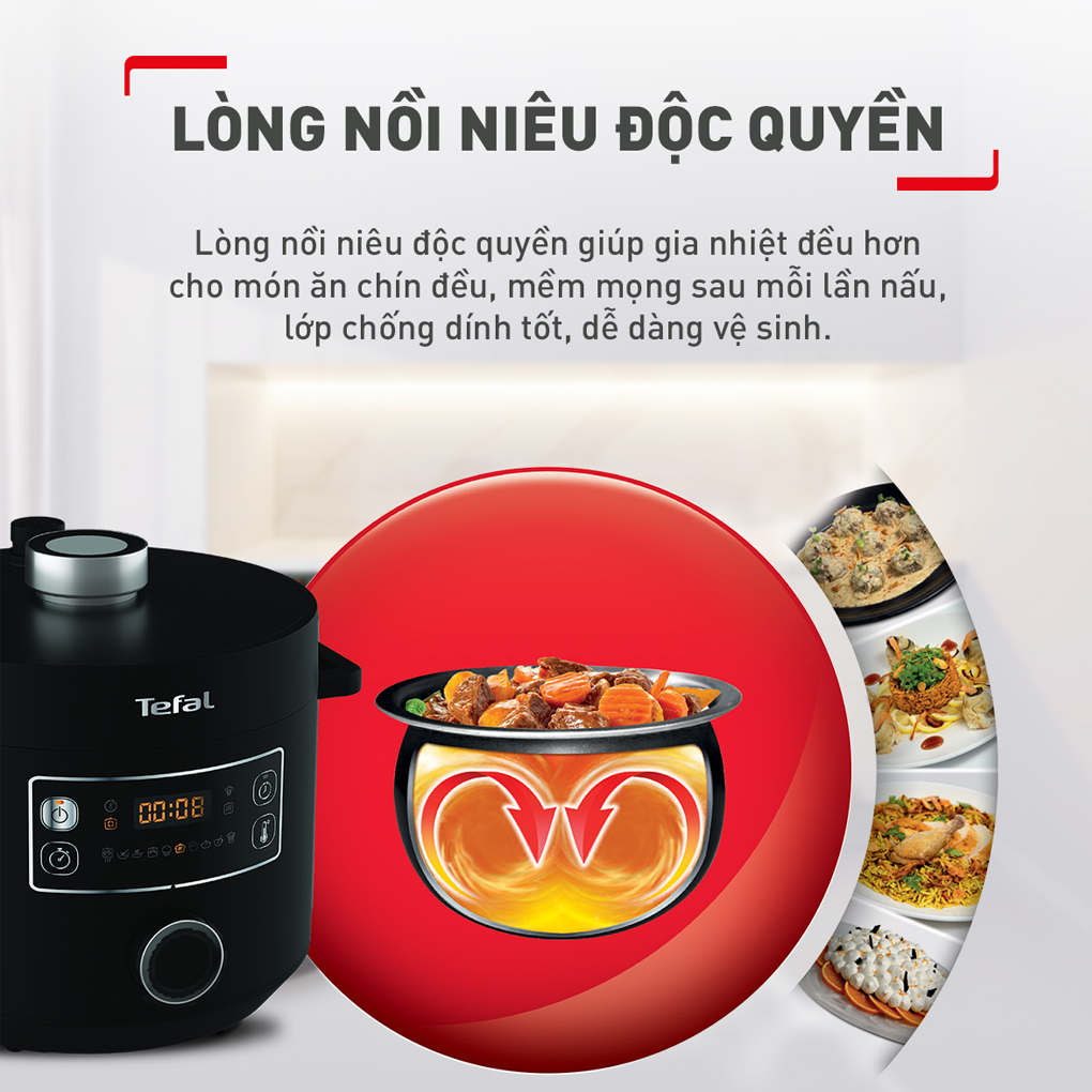 Nồi Áp Suất Điện Đa Năng Tefal CY754830 5