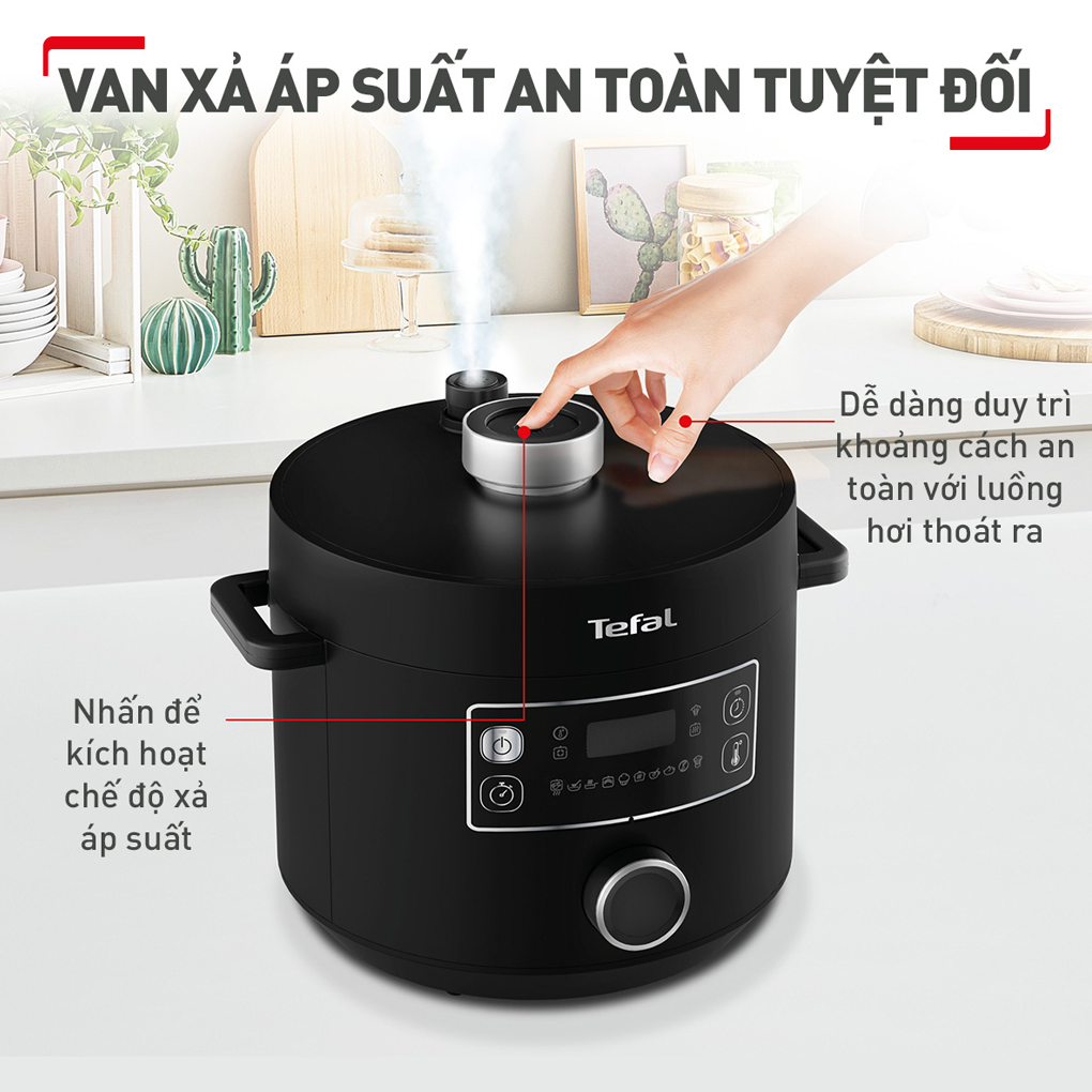 Nồi Áp Suất Điện Đa Năng Tefal CY754830 6