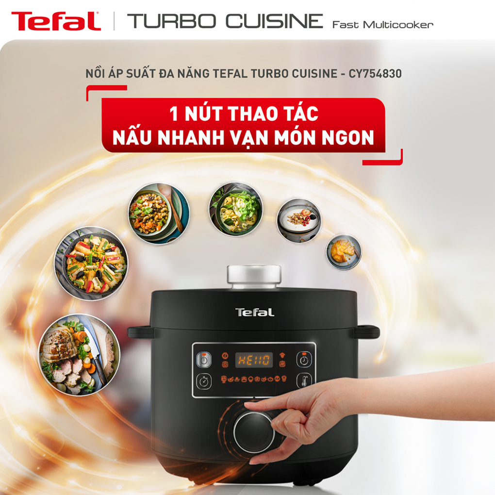 Nồi Áp Suất Điện Đa Năng Tefal CY754830 7
