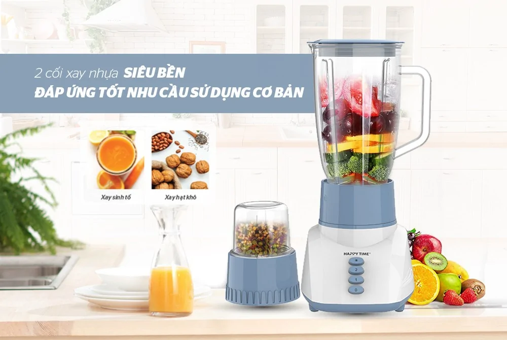 Máy Xay Sinh Tố Sunhouse Happy time HTD5113G 5