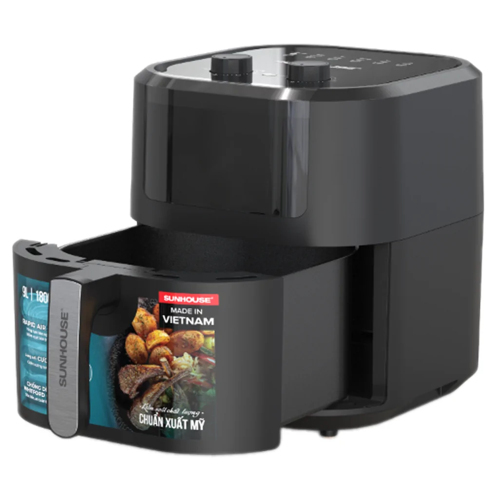 Nồi Chiên Không Dầu Sunhouse SHD4037 9 Lít 1