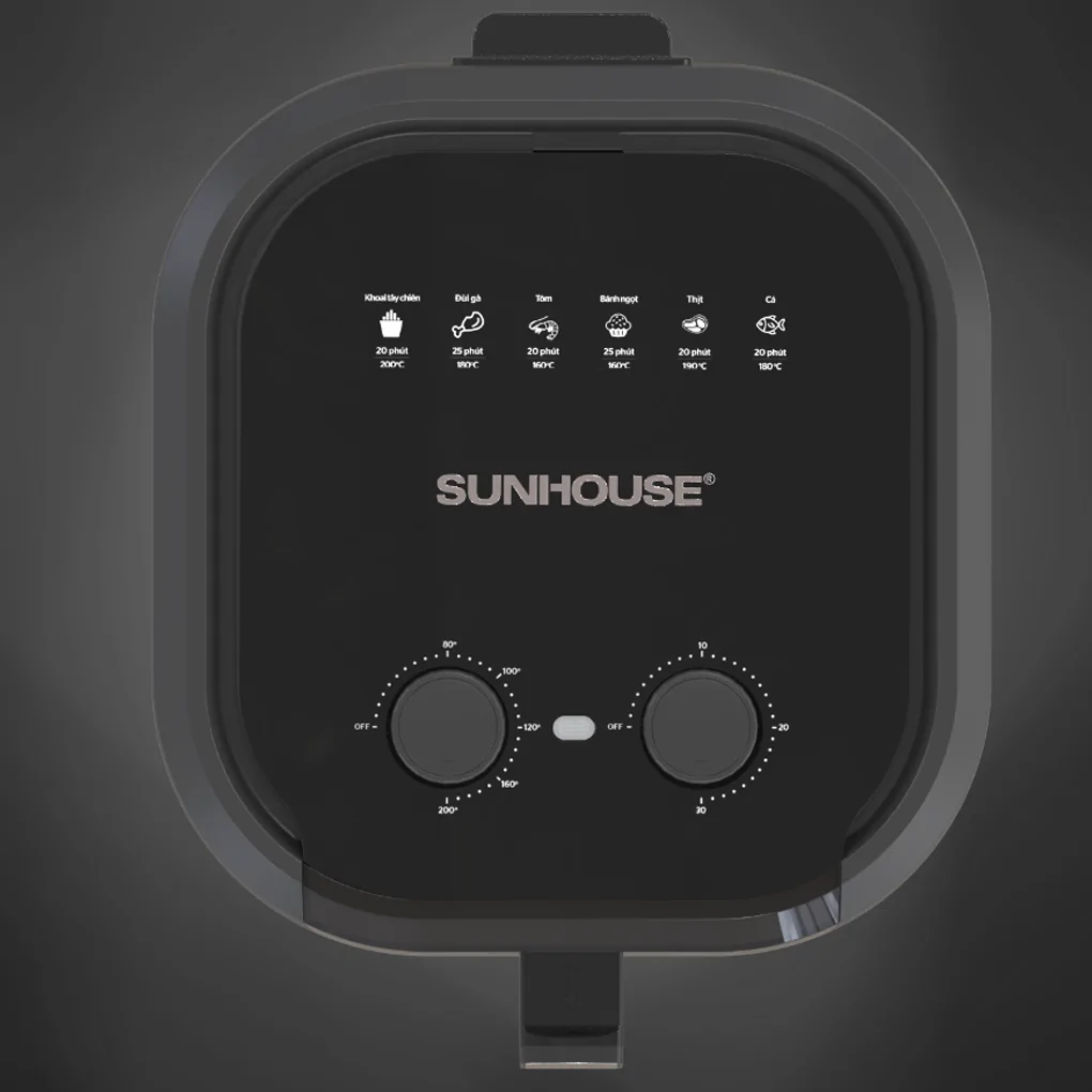 Nồi Chiên Không Dầu Sunhouse SHD4037 9 Lít 5