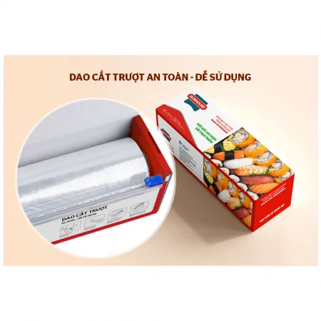 Màng Bọc Thực Phẩm Horeca Sunhouse KS-WR45250H 250m X 45cm 2