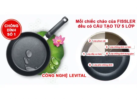 Chảo Fissler Levital Classic 24cm - Đức 3