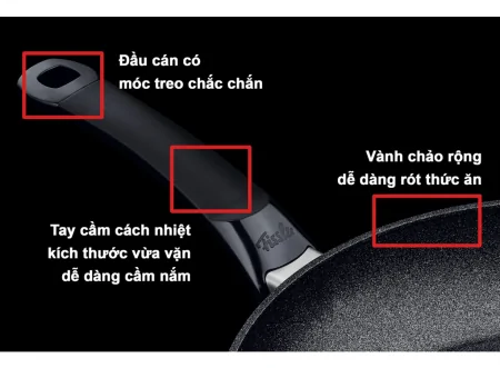 Chảo Fissler Levital Classic 24cm - Đức 7
