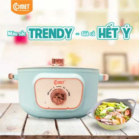 Nồi Lẩu Điện Comet CM7735 3.0 Lít 2
