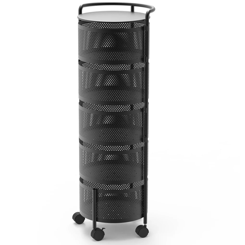 Kệ Xoay Tròn ECORS01C 5 Tầng 0