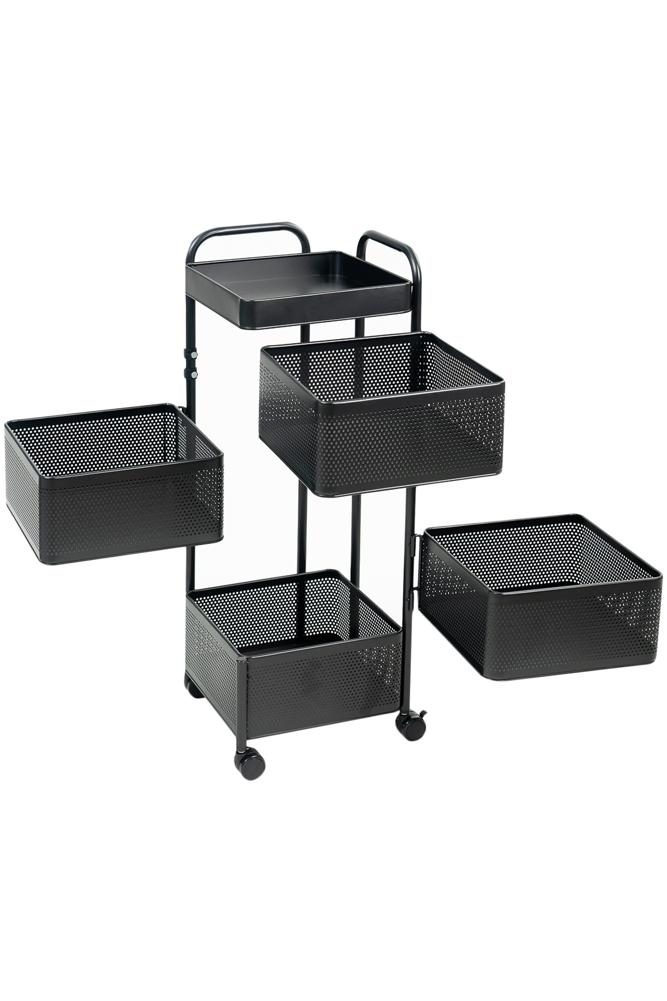 Kệ Xoay Vuông ECORS03C 4 Tầng 2