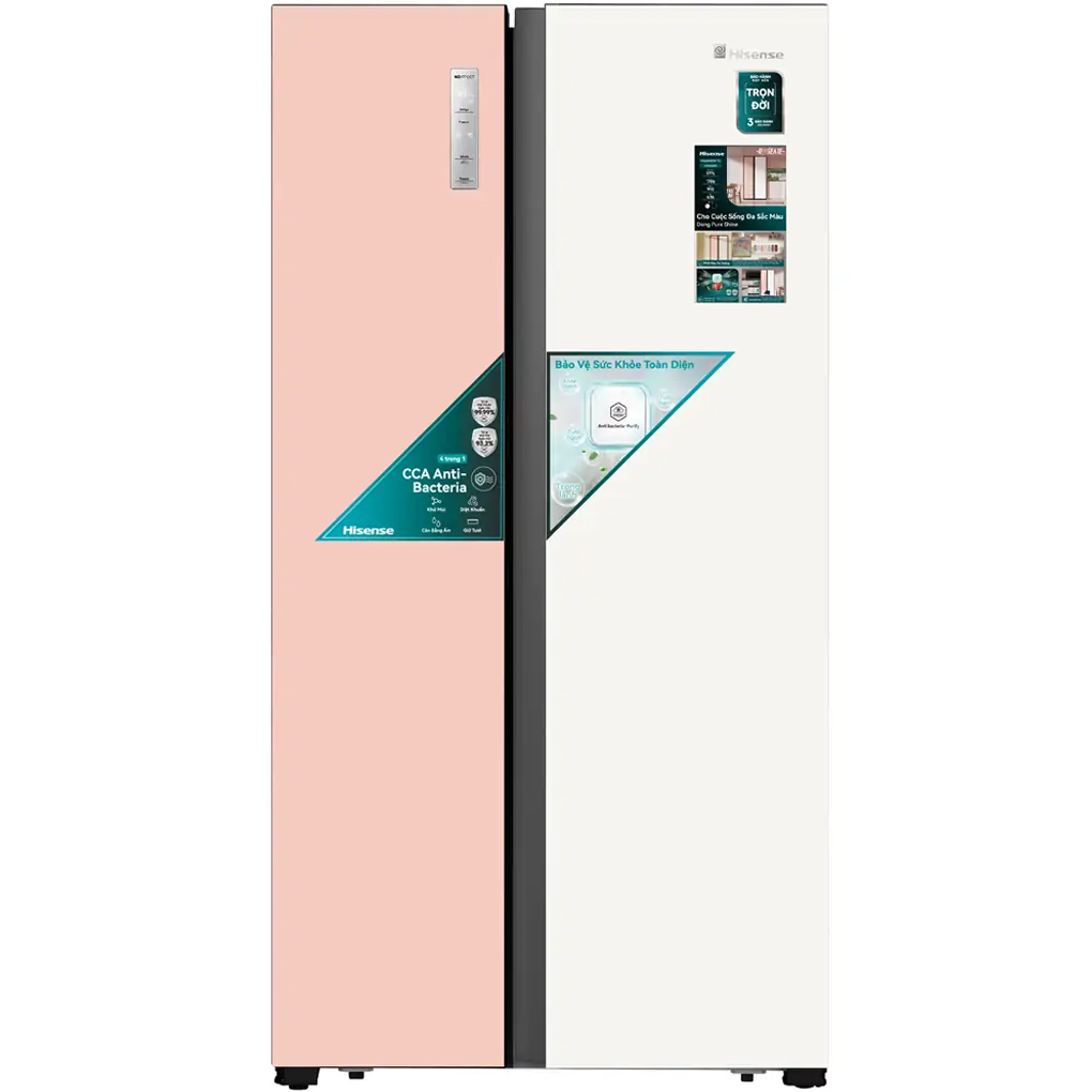 Tủ Lạnh Hisense Inverter 519 Lít RS668N4EW-PU 0