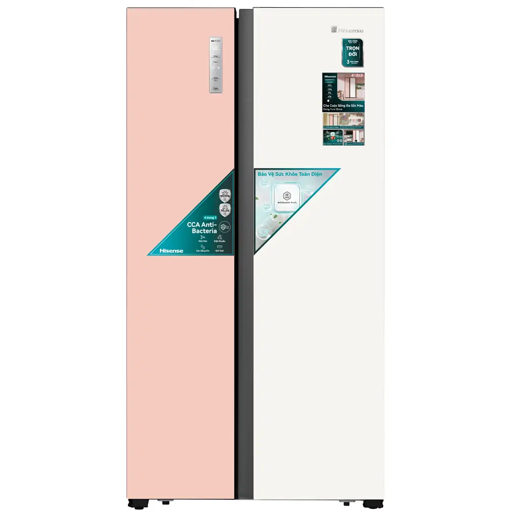 Tủ Lạnh Hisense Inverter 519 Lít RS668N4EW-PU