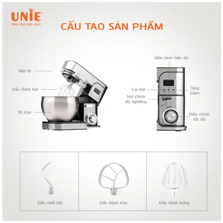 Máy Trộn Bột Unie EM5 4