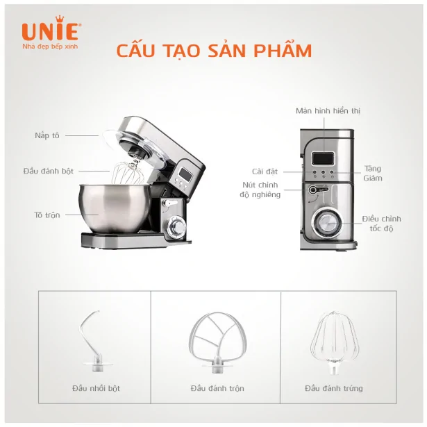 Máy Trộn Bột Unie EM5