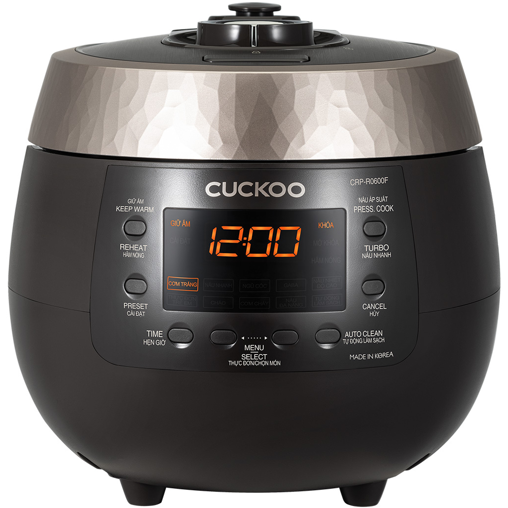 Nồi Cơm Điện Tử Áp Suất Cuckoo CRP-R0600F 1.08 Lít - Hàn Quốc 0
