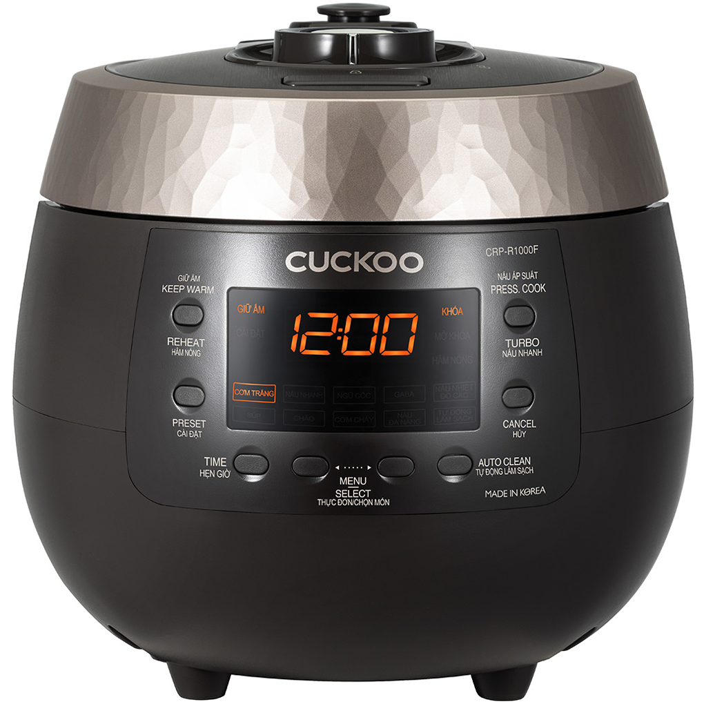 Nồi Cơm Điện Tử Áp Suất Cuckoo CRP-R1000F 1.8 Lít - Hàn Quốc 0