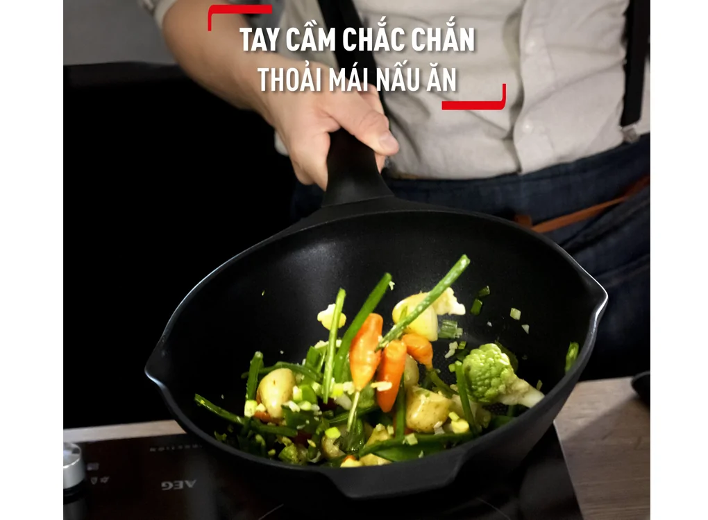 Chảo Đúc Cao Cấp Tefal Robusto 24cm E2490444 3