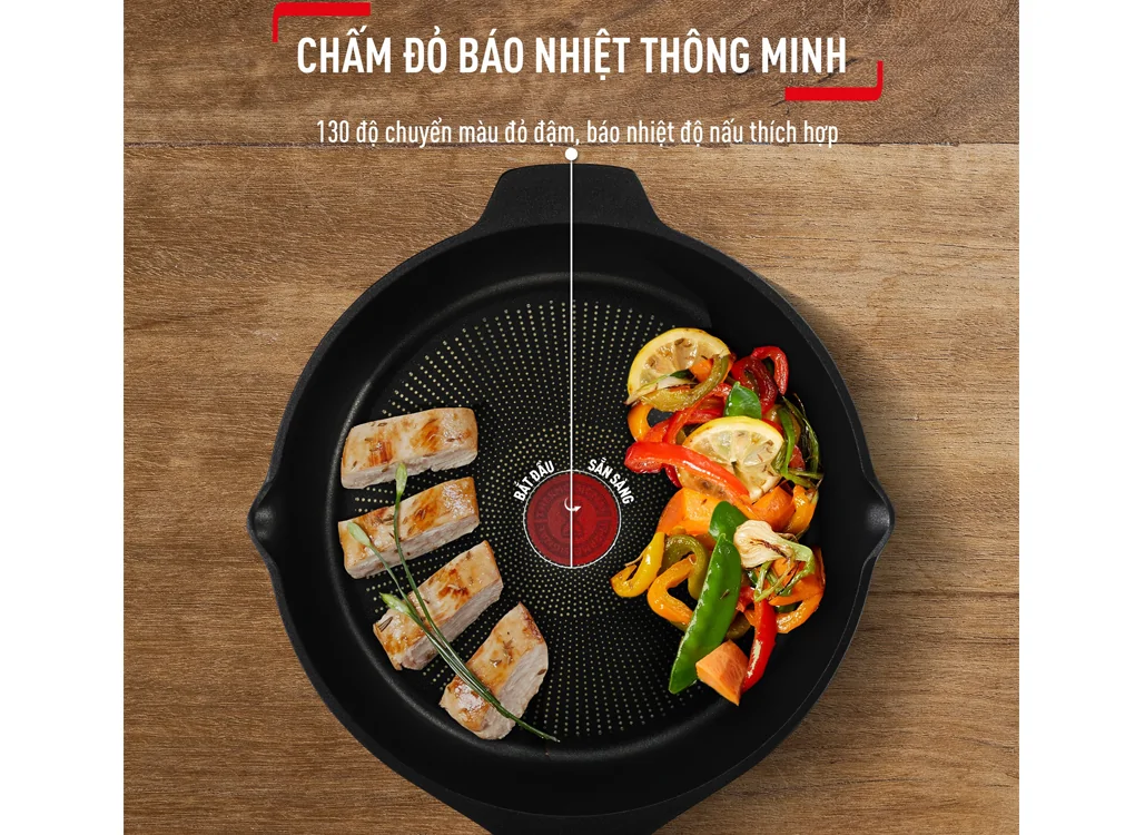 Chảo Đúc Cao Cấp Tefal Robusto 24cm E2490444 4