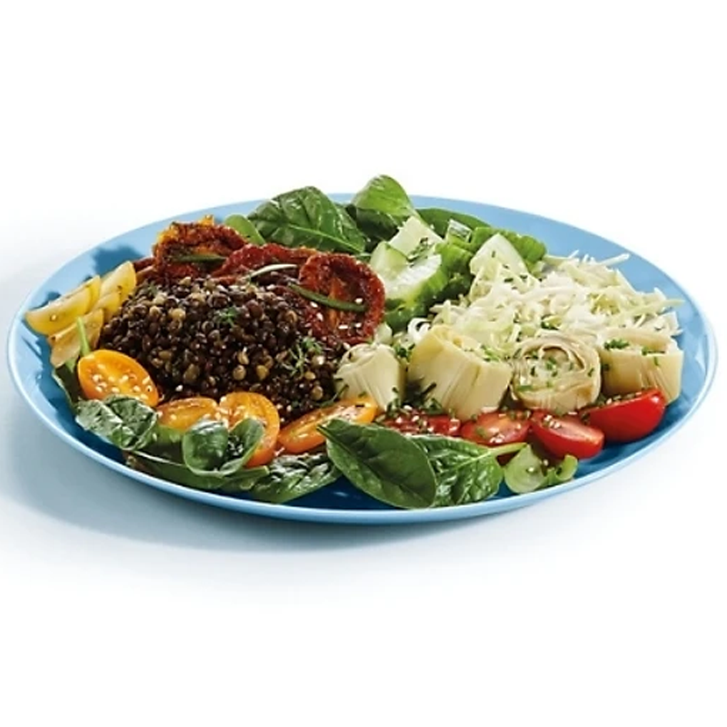 Đĩa Thuỷ Tinh Diwali Light Blue 27cm