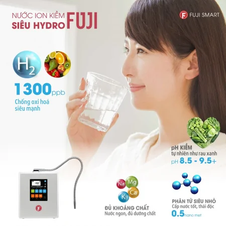 Máy Lọc Nước Điện Giải Ion Kiềm Fuji Smart I9 13