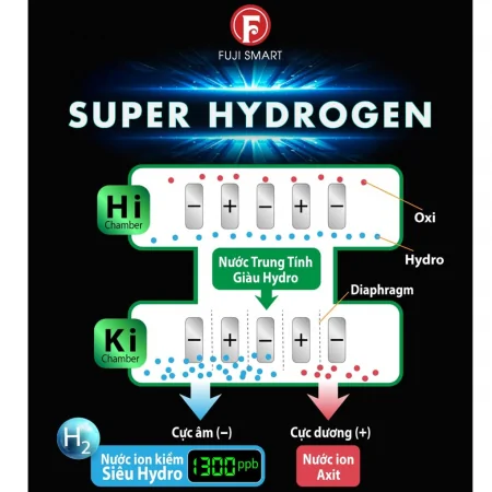 Máy Lọc Nước Điện Giải Ion Kiềm Fuji Smart I9 14