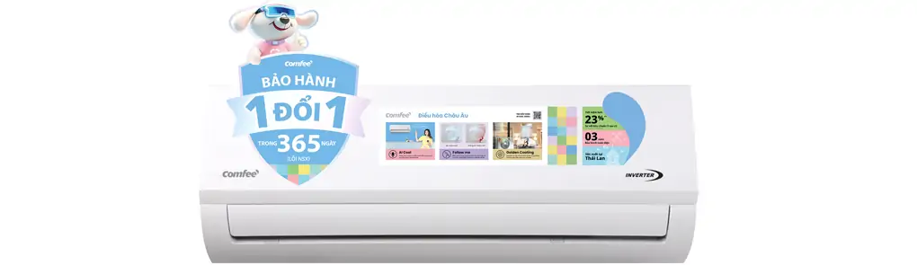 Máy Lạnh Comfee Inverter 2.5 Hp CFS-25VAF