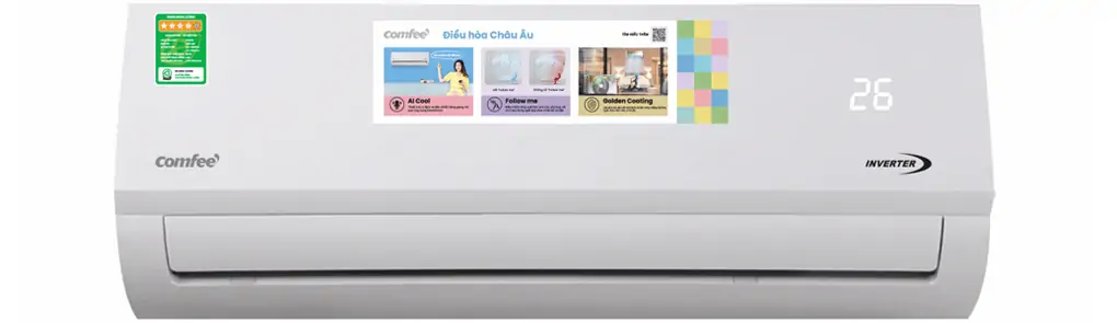 Máy Lạnh Comfee Inverter 3 Hp CFS-28VAF