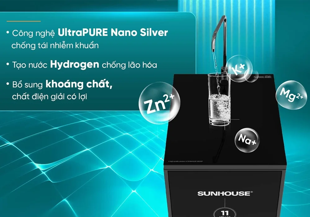 Máy Lọc Nước RO UltraPURE Sunhouse SHA8820KL 11 Lõi 7