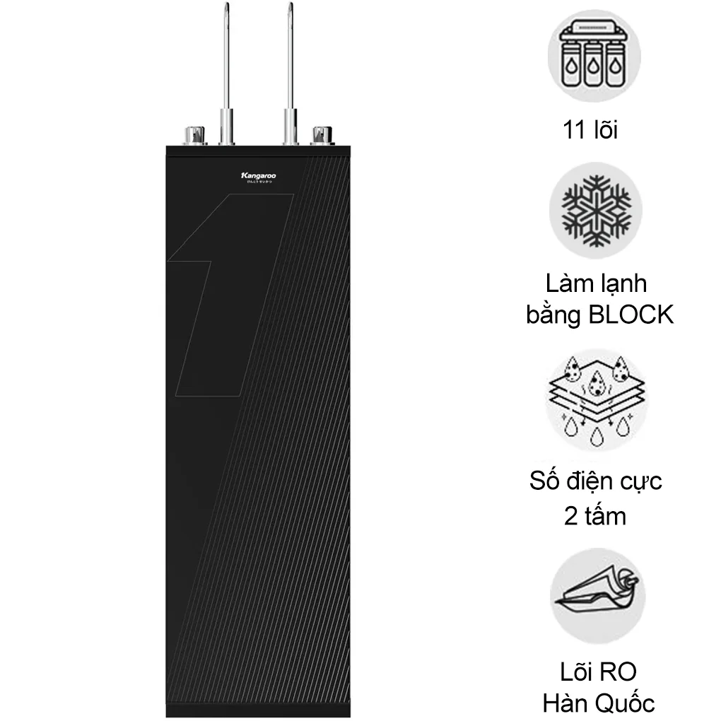 Máy Lọc Nước Hydrogen Ion Kiềm Kangaroo KG100EHC 11 Lõi