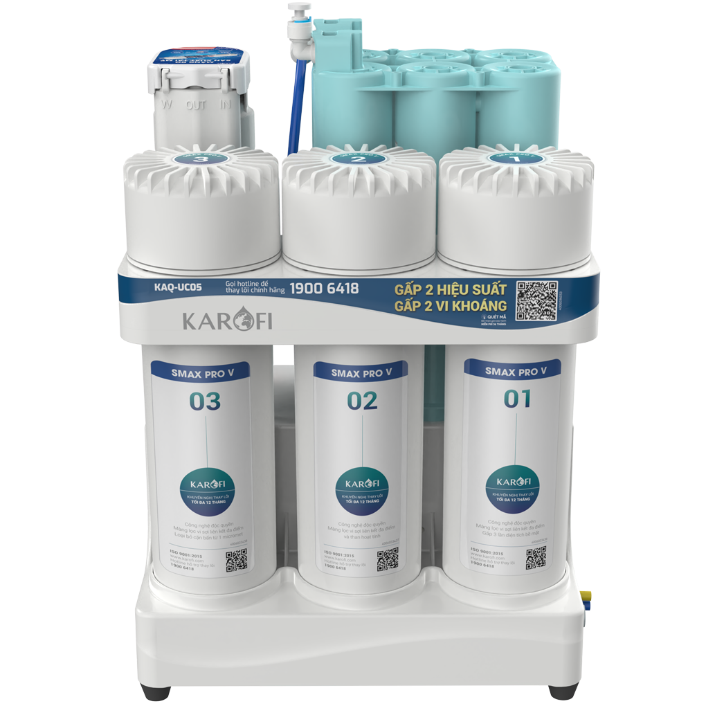 Máy Lọc Nước Karofi KAQ-UC05 10 Lõi 8