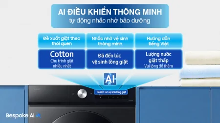 Máy Giặt Sấy Samsung Inverter Giặt 12/7 Kg WD12DB7B85GBSV