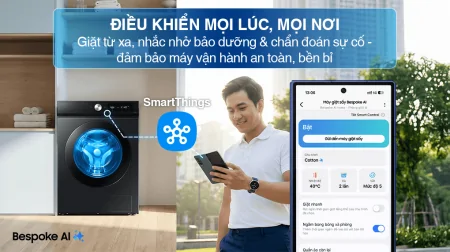 Máy Giặt Sấy Samsung Inverter Giặt 12/7 Kg WD12DB7B85GBSV