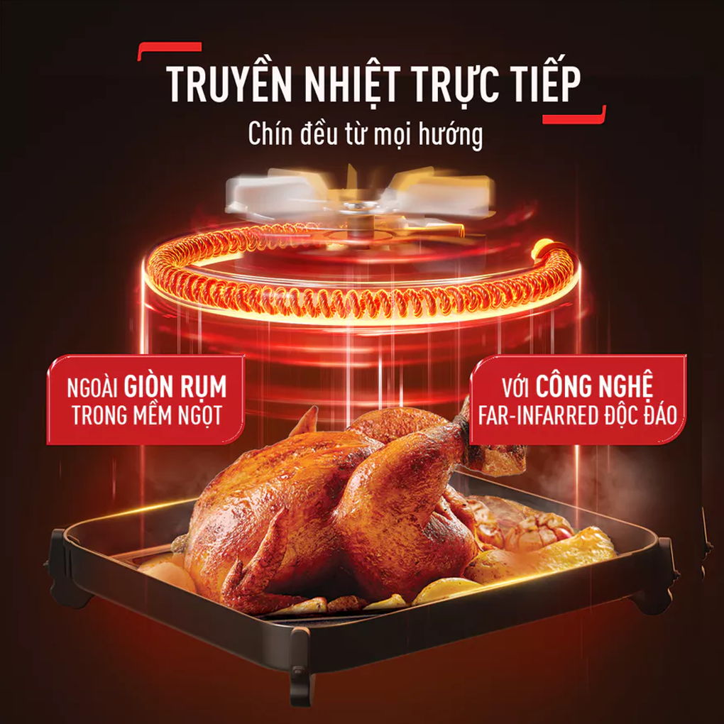 Nồi Chiên Không Dầu Tefal EY821868 6