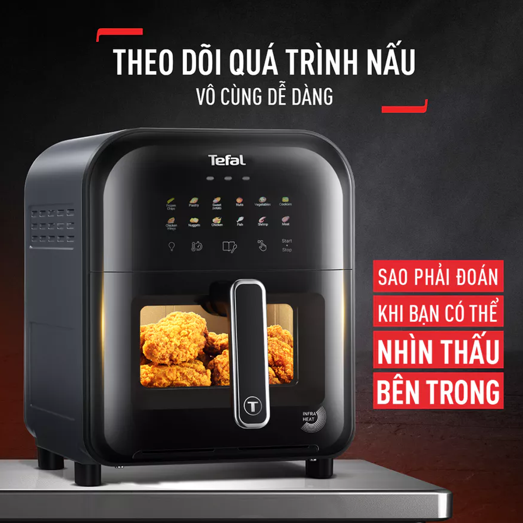 Nồi Chiên Không Dầu Tefal EY821868 9