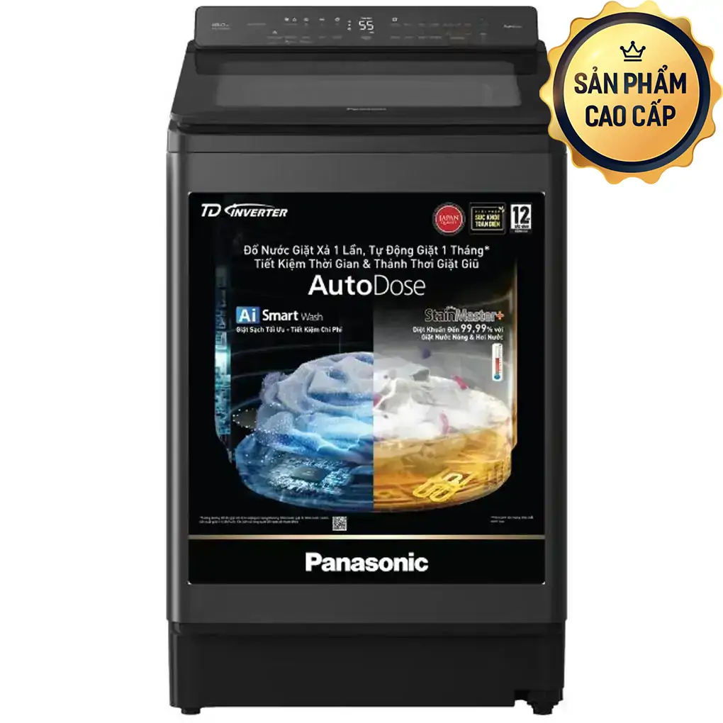 Máy Giặt Panasonic Inverter 18 Kg NA-FD180W3BV