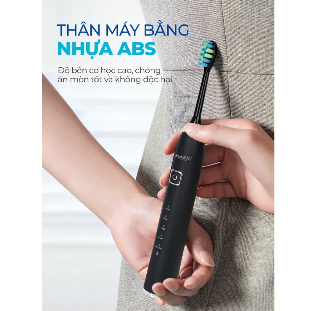 Bàn Chải Điện Magic B-25 Màu Đen 11