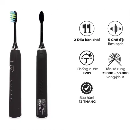 Bàn Chải Điện Magic B-25 Màu Đen 4