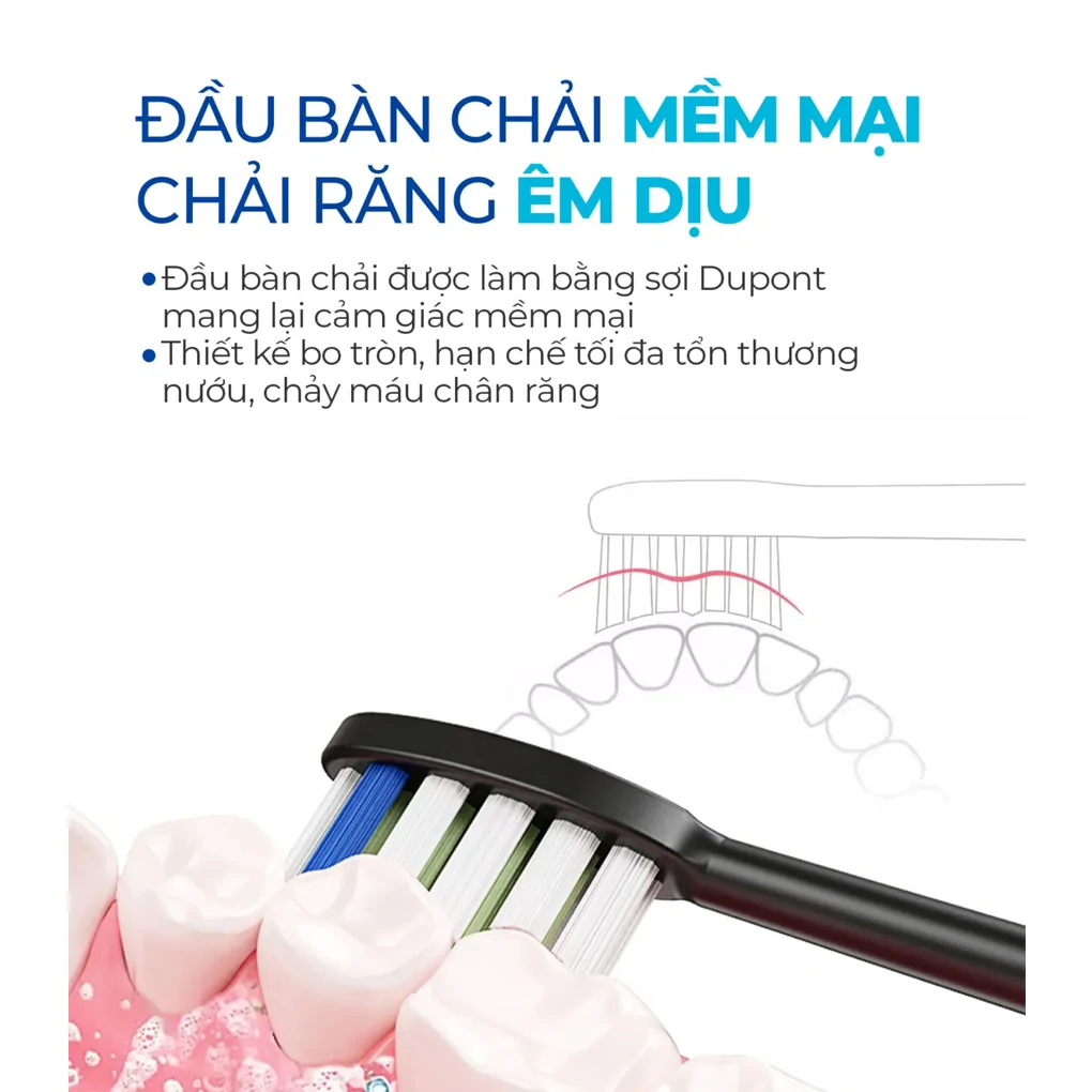 Bàn Chải Điện Magic B-25 Màu Đen 6