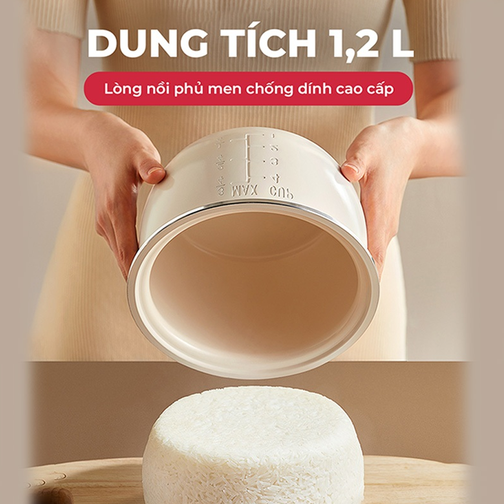 Nồi Cơm Điện Magic Eco AC-250 1.2 Lít 10