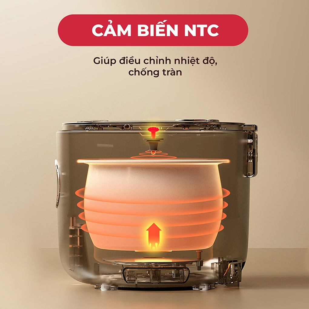 Nồi Cơm Điện Magic Eco AC-250 1.2 Lít 12
