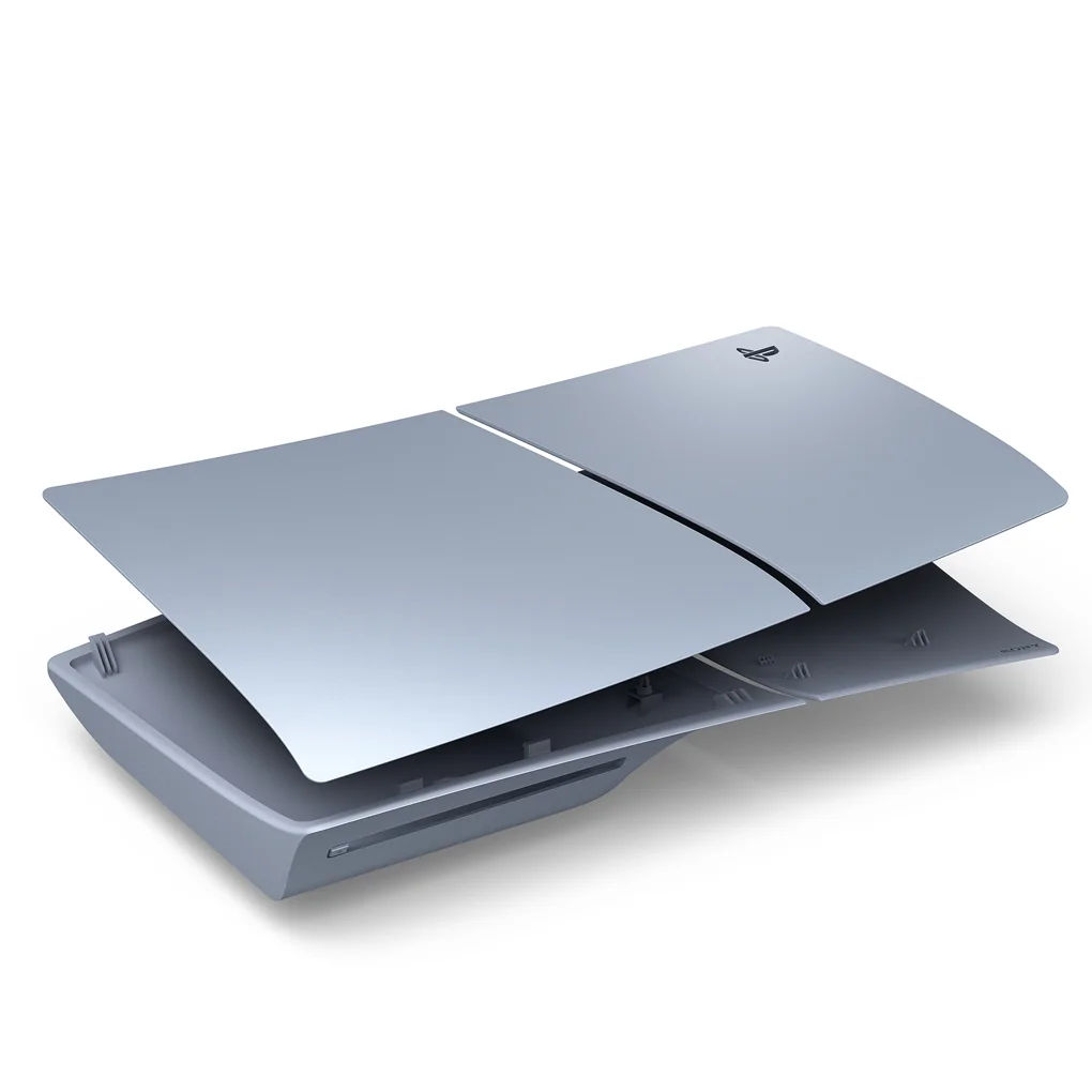 Ốp bọc PS5 Slim Sterling Silver CFI-ZCS2G 08